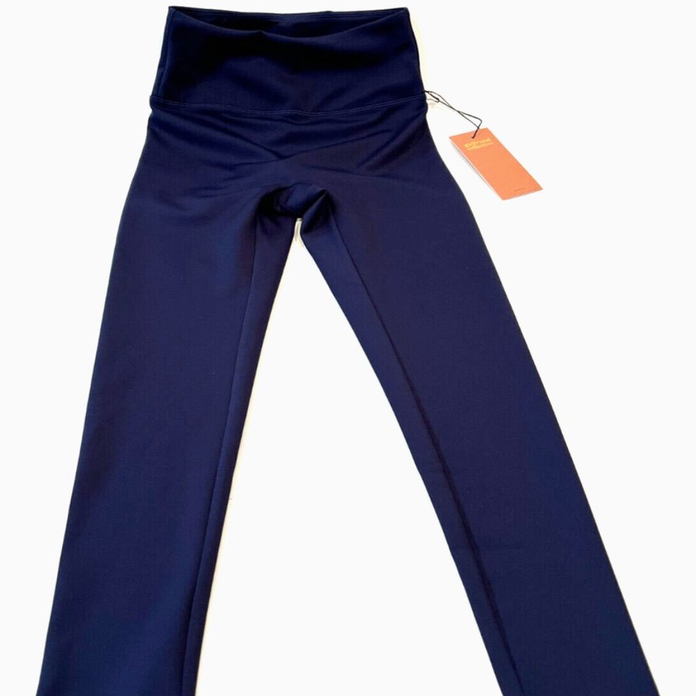 NWT Girlfriend Collective Navy Luxe Legging Size Small 28.5” Inseam NEW